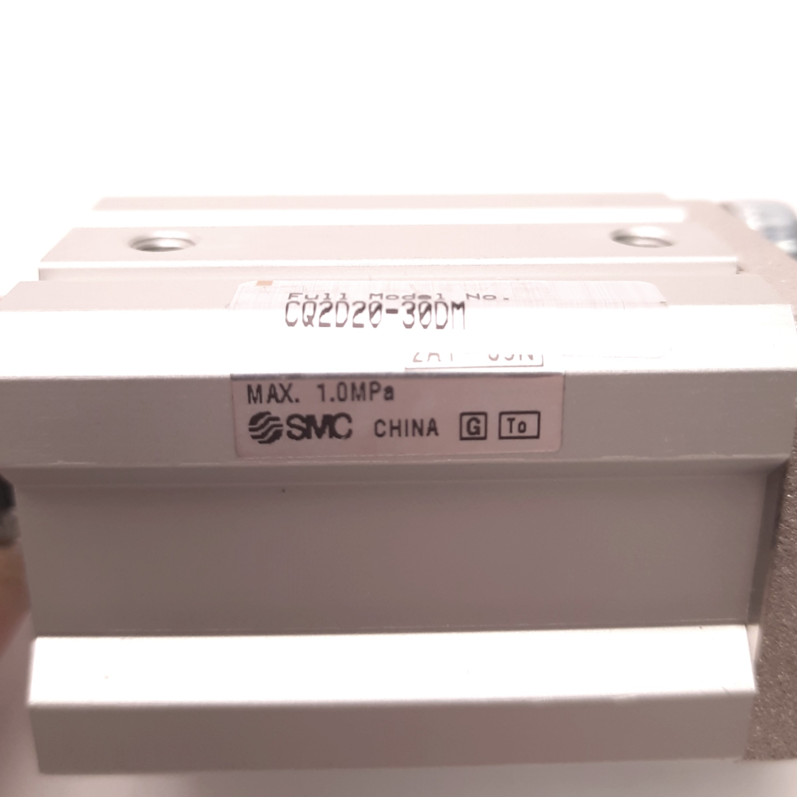 SMC CQ2D20-30DM Compact Double Acting Single Rod Cylinder 20mm Bore, 30mm Stroke