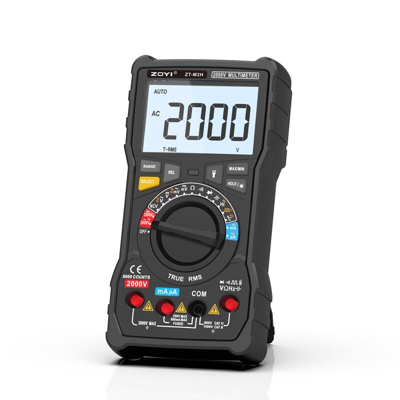 ZOYI ZT-M2H 2000V 6000Counts Digital Multimeter Tester for Photovoltaic Mine