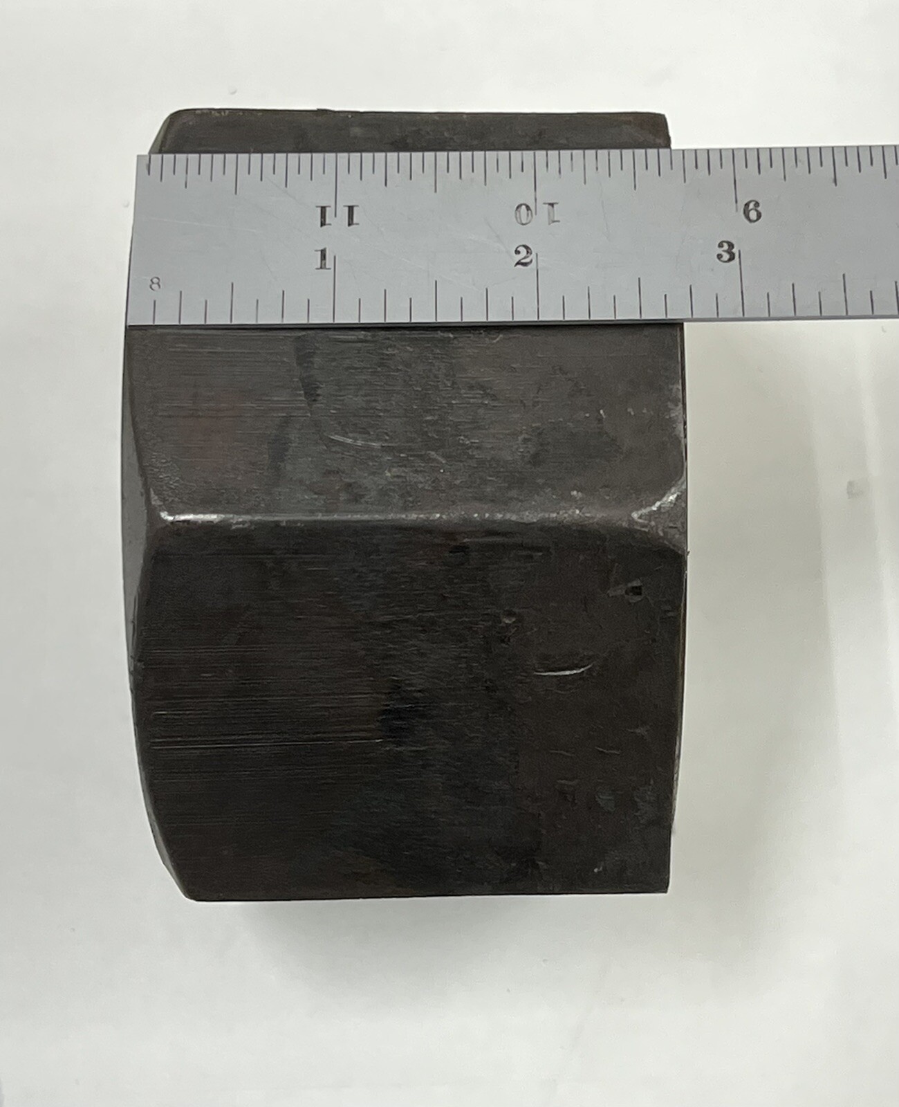 (1) 2 3/4 -4 Heavy Hex Nuts Grade 2 A563 2.75” -4 Large Big Huge 6.5 LBS/ea