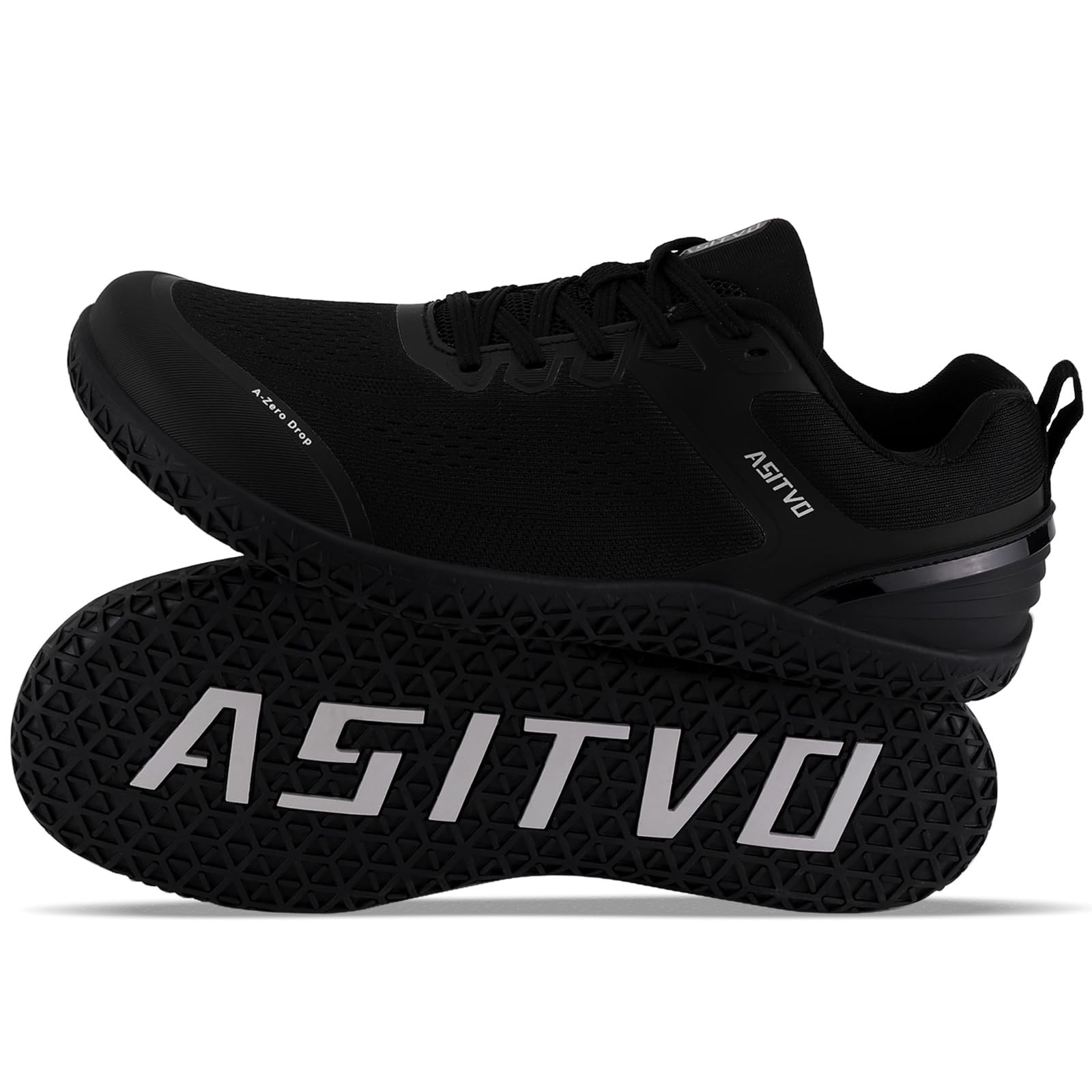 ASITVO Wide Barefoot Shoes Men Gym Zero Drop Sole Minimalist Cross Trainer Wi…