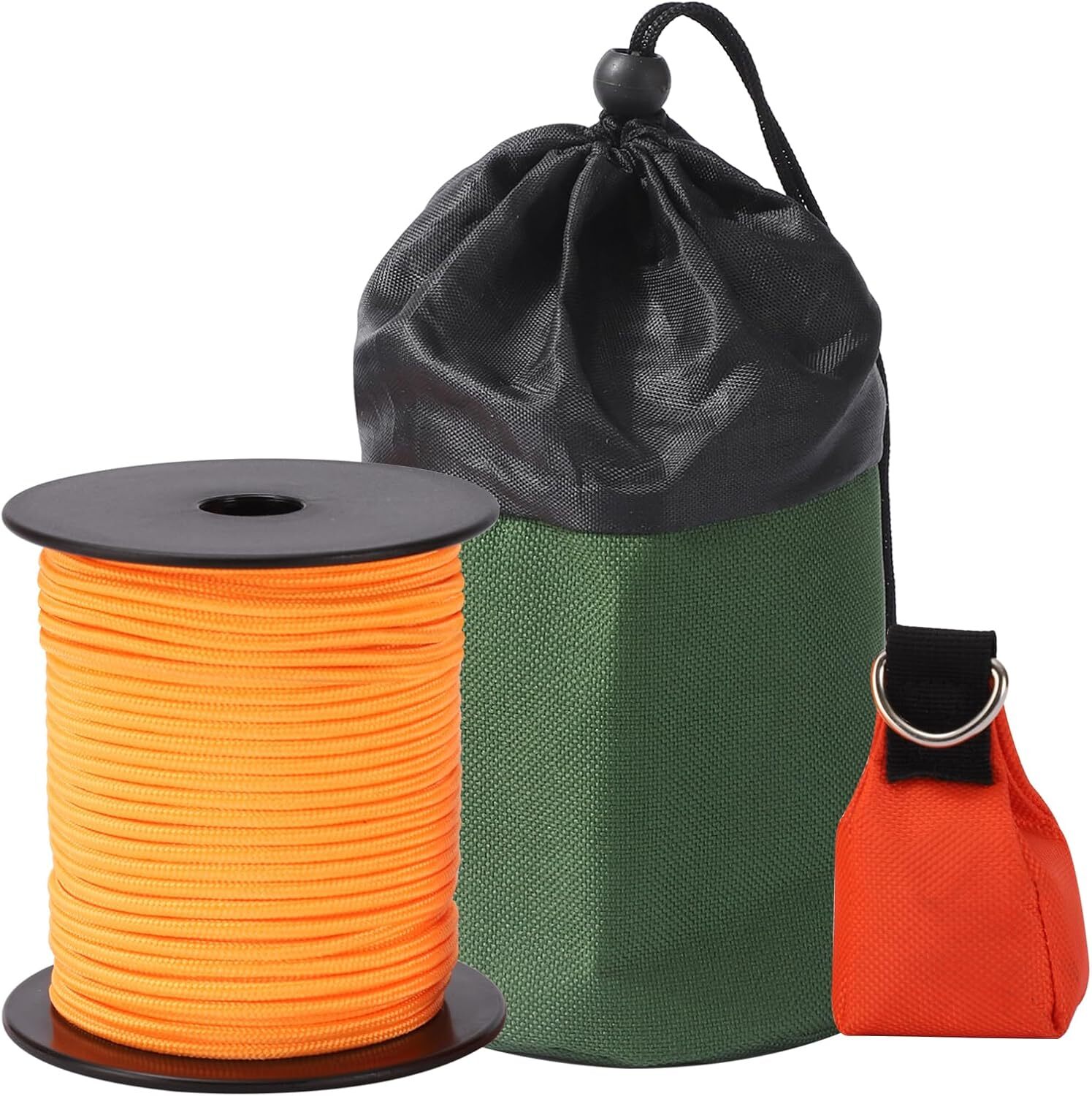 Arborist Throw Line Kit, Arborist Throw Weight and Line Kit, 164’ Ultra Slick…
