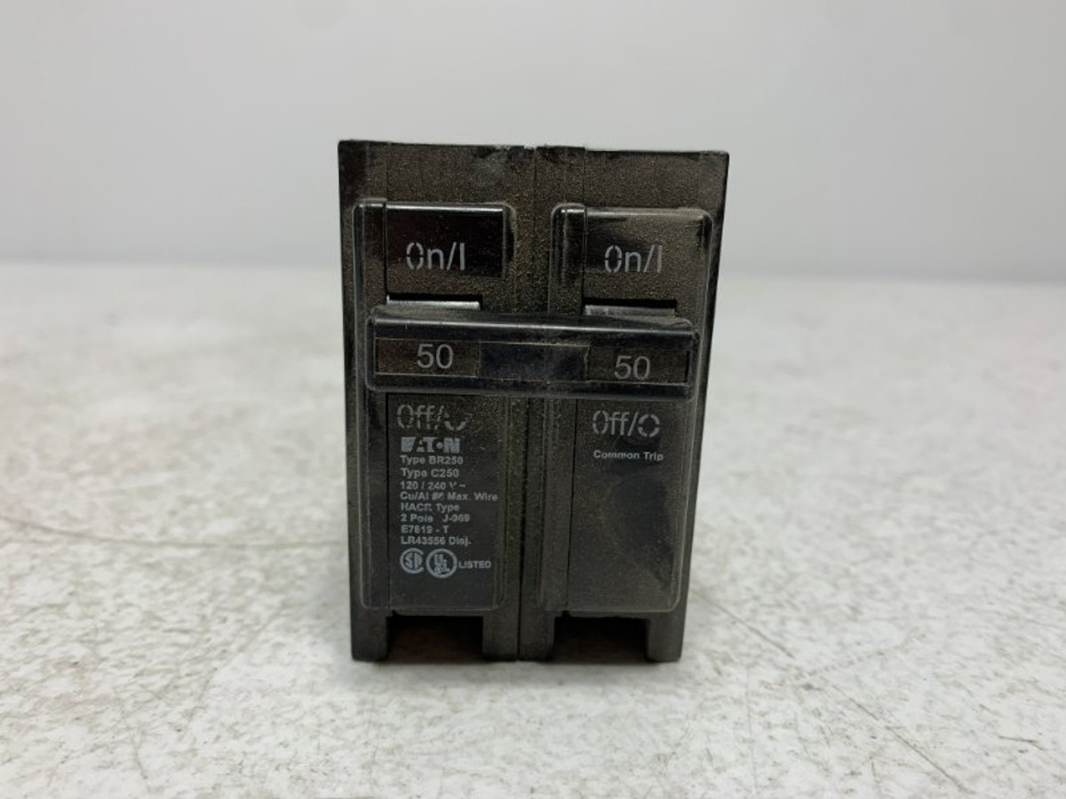 Eaton BR250 Circuit Breaker 50A 120/240V 2-Pole