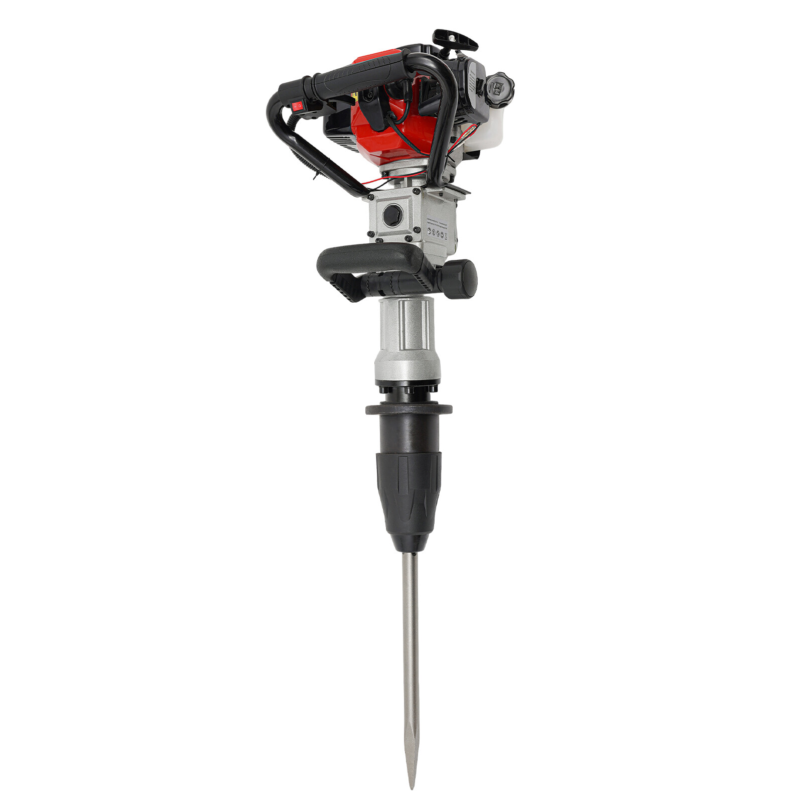2Stroke 32.7cc Gas Power T Post Driver & Demolition Concrete Breaker Jack Hammer