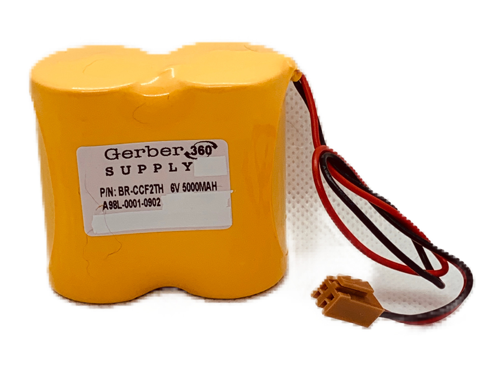3 Pack! BR-CCF2TH (A98l-0001-0902) 6V 5000mAh Backup Battery for Fanuc controls