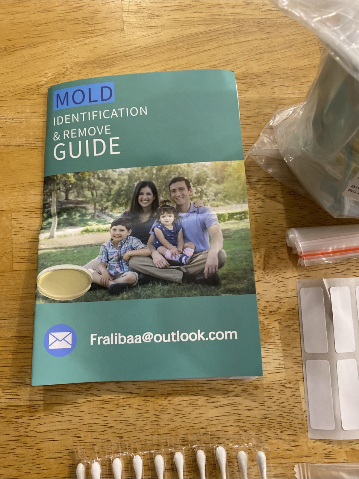 Mold test kit 6 individual New open box