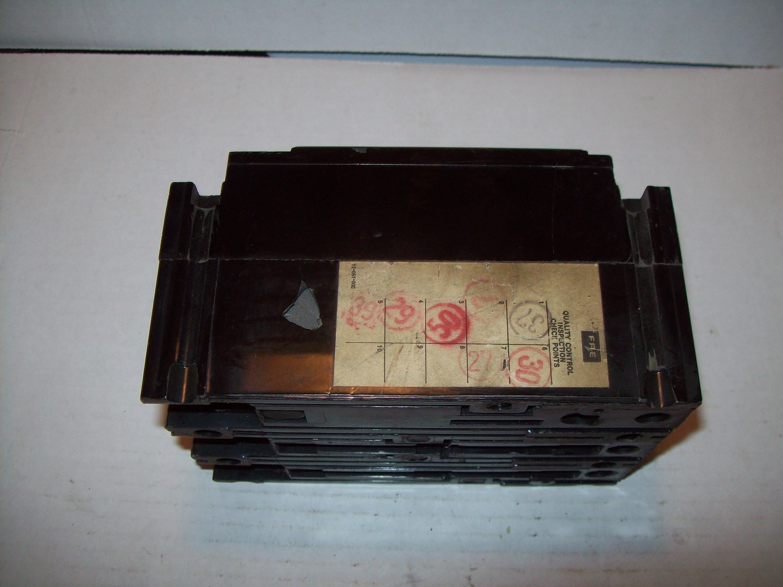 FPE FEDERAL PACIFIC ELECTRIC NEF433015 15A 480VAC CIRCUIT BREAKER P923
