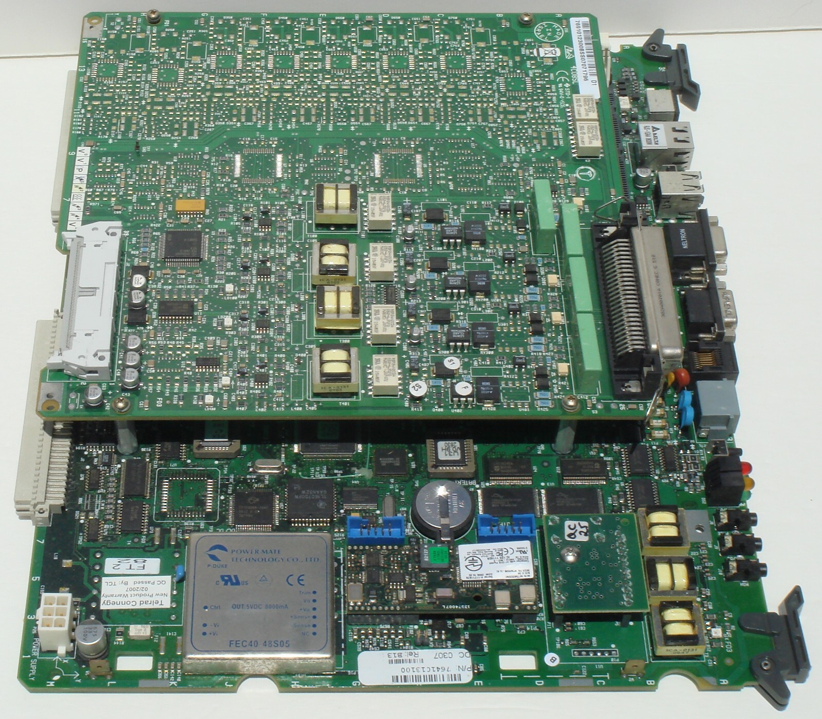 TELRAD IPeX1 32-Port Phone Server 76-410-1310/0 w/ 4-Port Unified Messaging Card