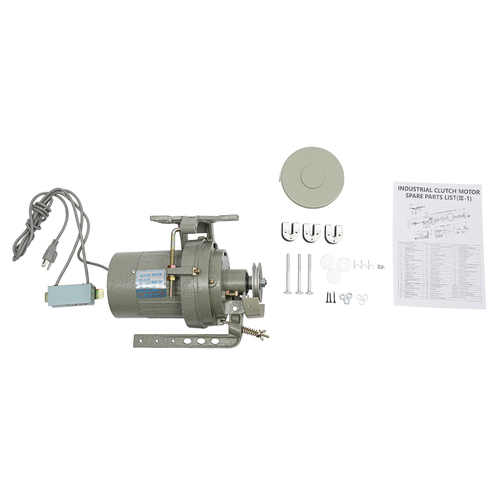 400W Electric Sewing Machine Motor Clutch Motor For Industrial Sewing Machine