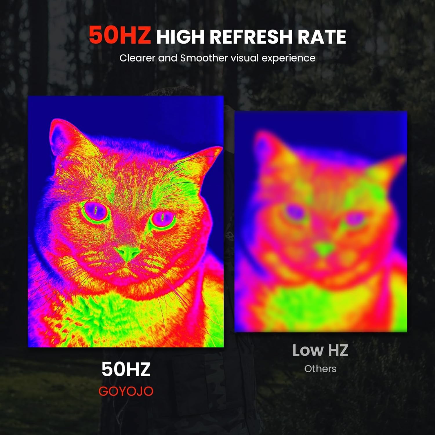 GOYOJO G210/215 Thermal Imaging Monocular for Hunting 256×192(50Hz) NV Telescope