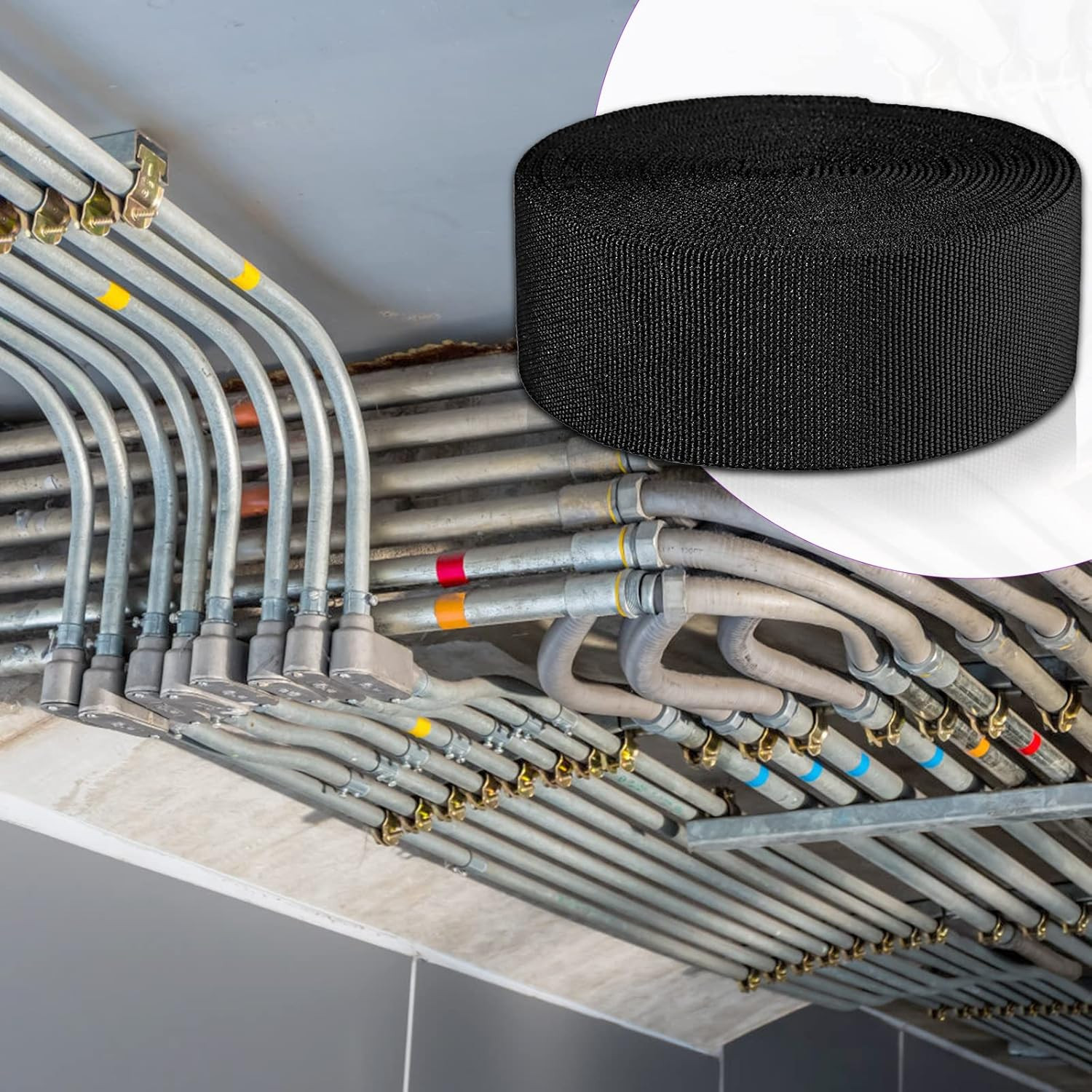 2″ ID Nylon Protective Hose Sleeve, Nylon Protective Sleeve Nylon Protective She