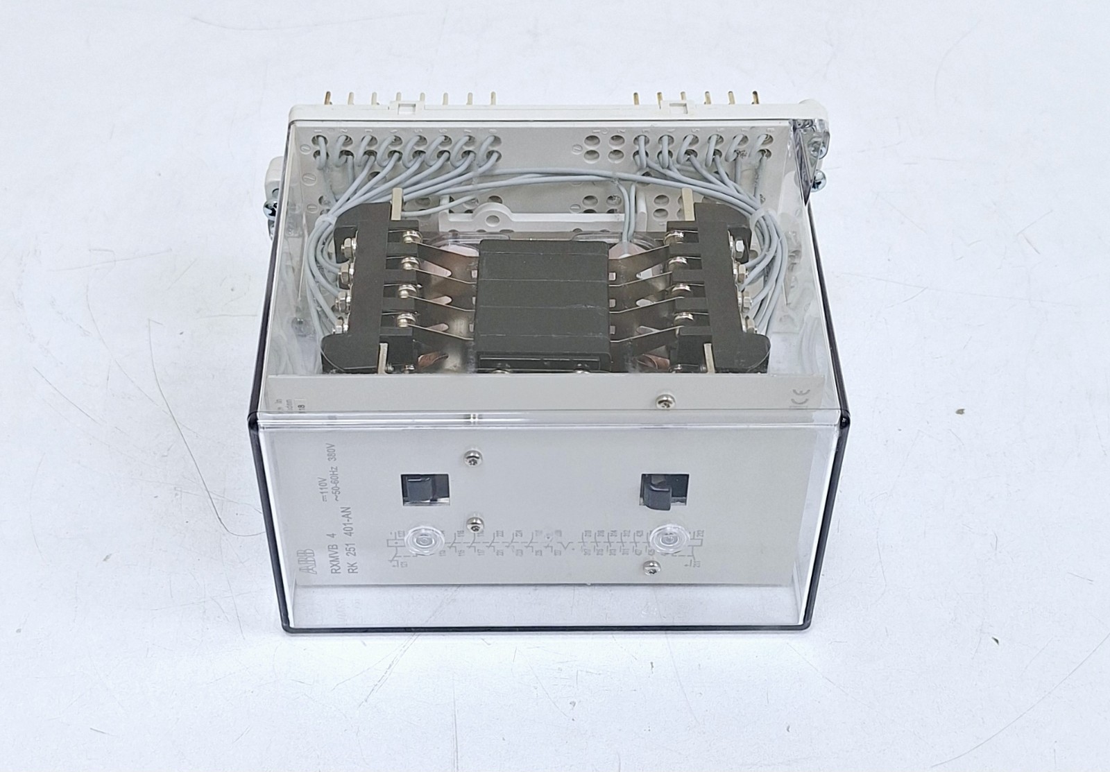 ABB RXMVB 4 / RK 251 401-AN Bistable Relay 110VAC 50-60Hz 380V