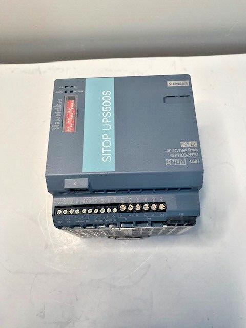 Siemens SITOP UPS500S 24VDC 15A 5KW 6EP1933-2EC51 Uninterruptible Power Supply