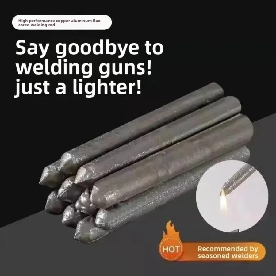 6PACK Low Temperature Universal Melt Welding Rods Lighter Rods for All Metal HOT