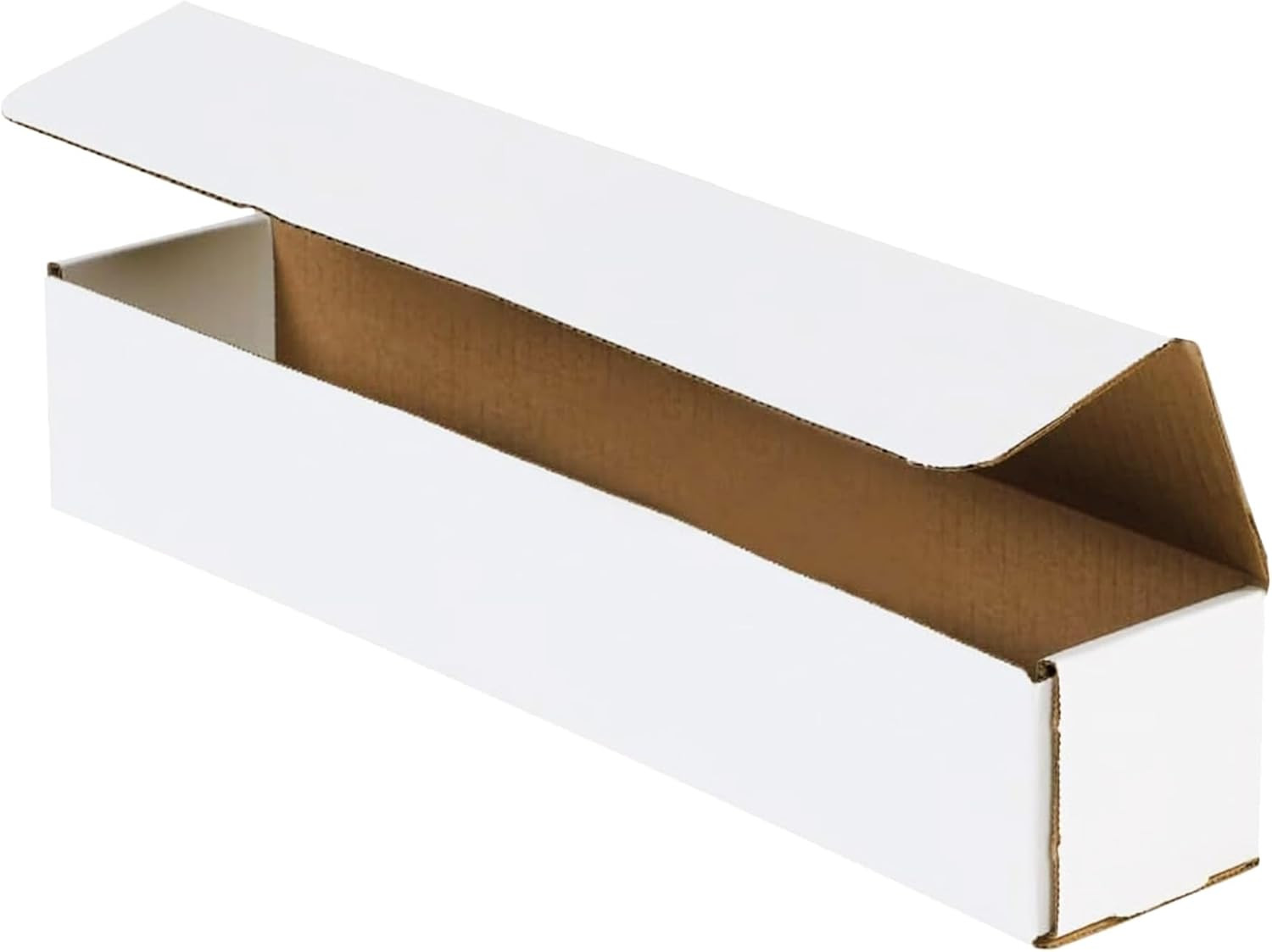 BOX USA BM1222 Corrugated Mailers, 12″ x 2″ x 2″, White Pack of 50