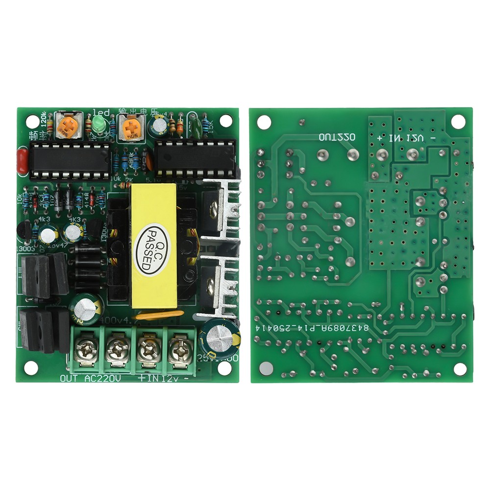 DC 12-14.5V to AC 220V Inverter Module 50-100W DC-AC Step-Up Transformer Module