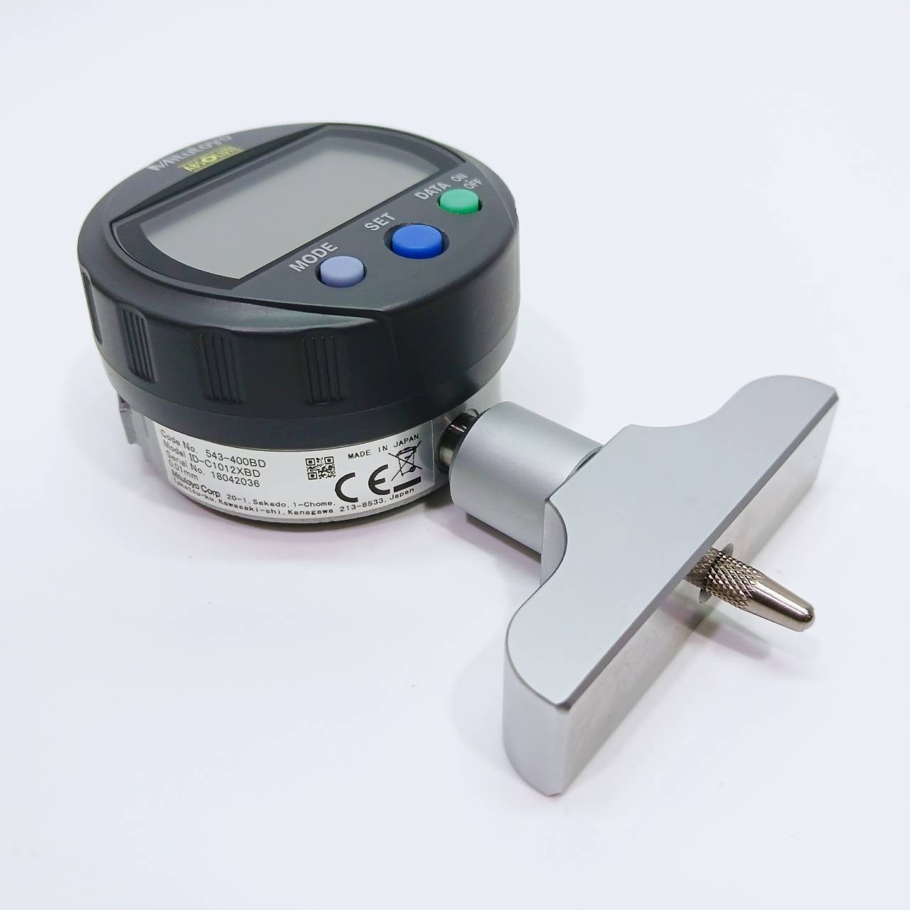 Mitutoyo Digimatic Depth Gage 547-211 0-200mm Digital Indicator Japan BE031