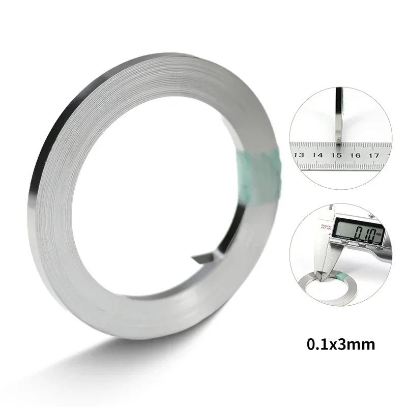 10M/Roll 18650 Li-Ion Battery Nickel Plated Strip Connector 0.1Mm 0.12Mm 0.15Mm