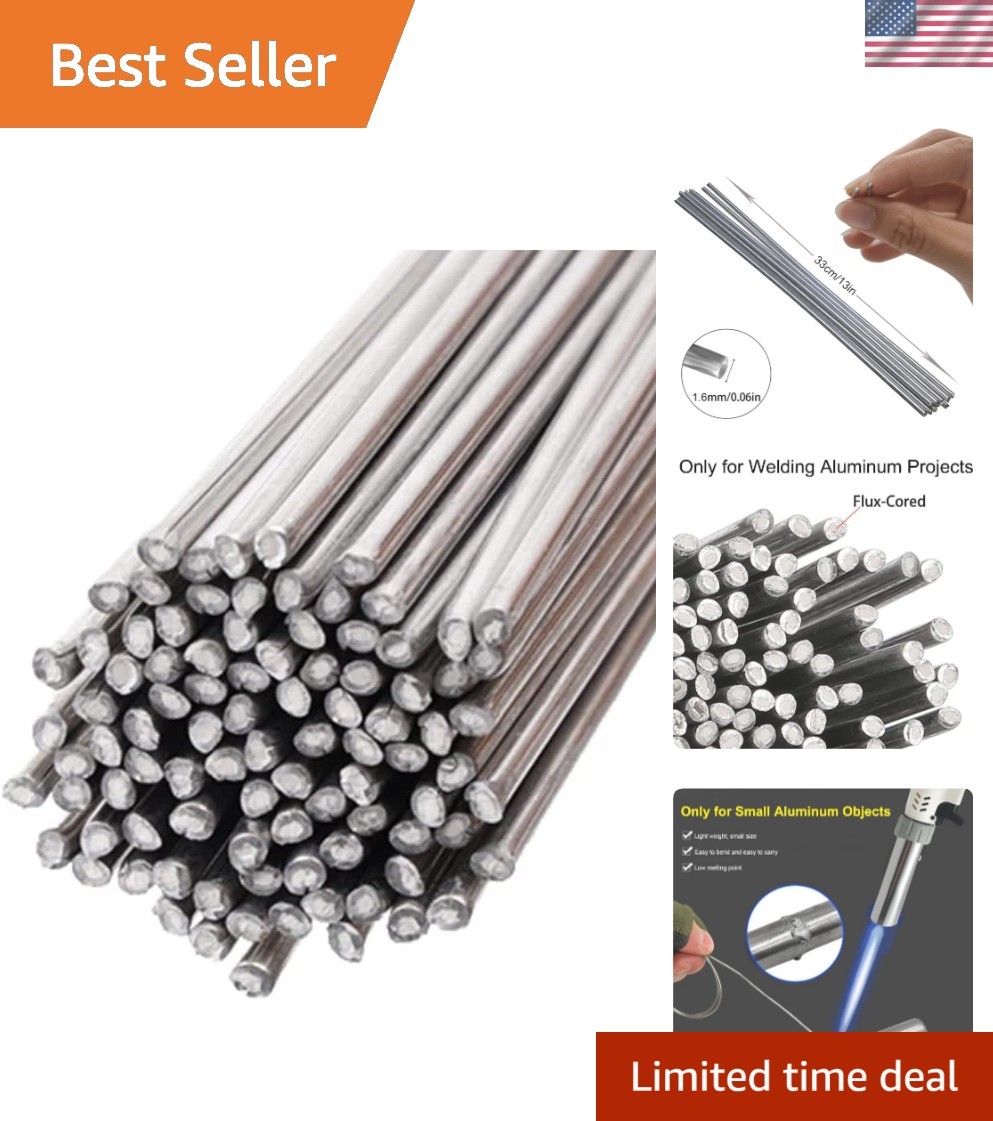Nontoxic Aluminum Welding Rods 50Pcs – Low Temp Solution for Effective Joining