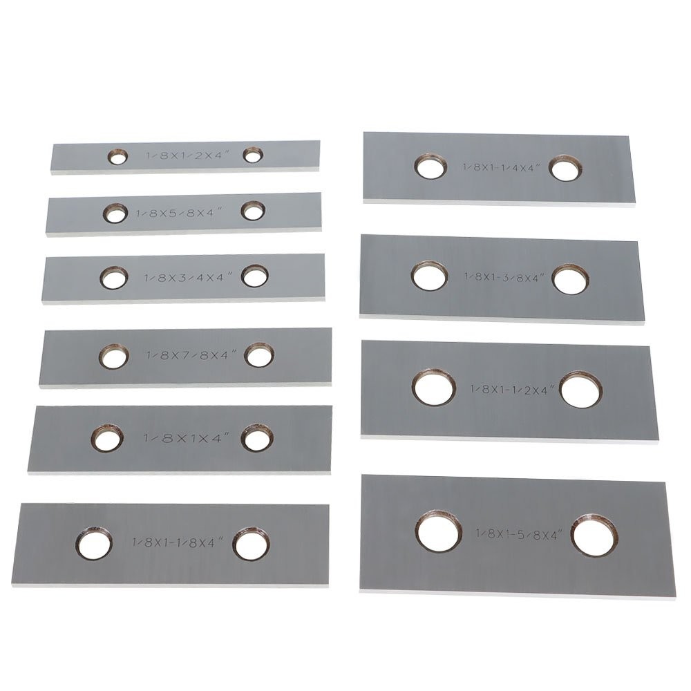 10Pair 1/8 x 4″ Precision Parallel Set 0. 001″ Hardened Steel In Case