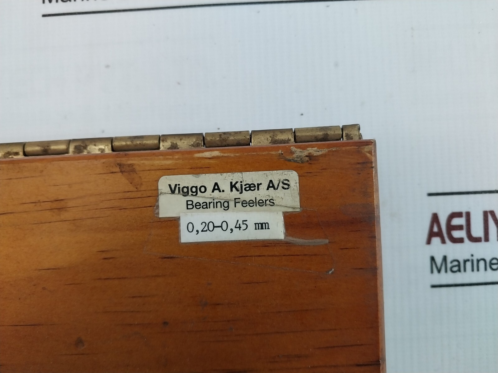VIGGO A.KJAER 49991 Bearing Feelers Set 0 20-0 45MM