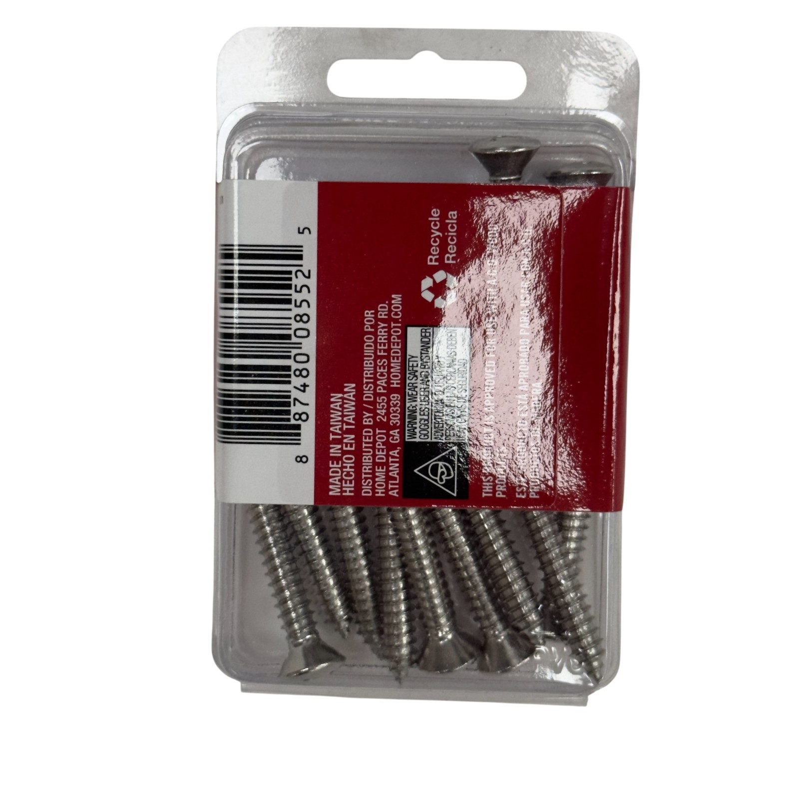 Sheet Metal Screws 1/4 in x 1-1/2 in Stainless Oval Head Phillips Drive 15 Pack