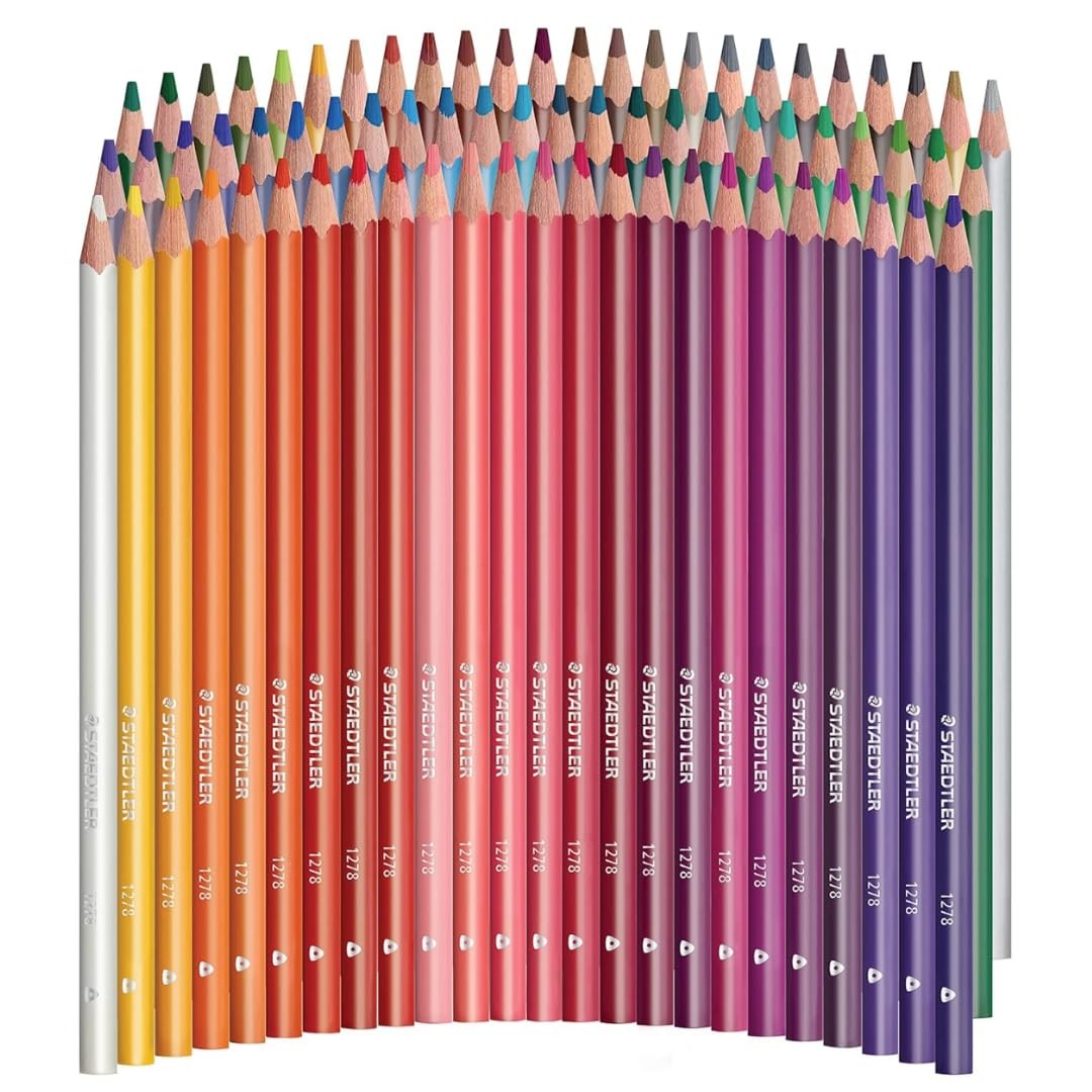 STAEDTLER Colored Pencils Set 6-Pack (6 1 Count (Pack of 432), Multicolor