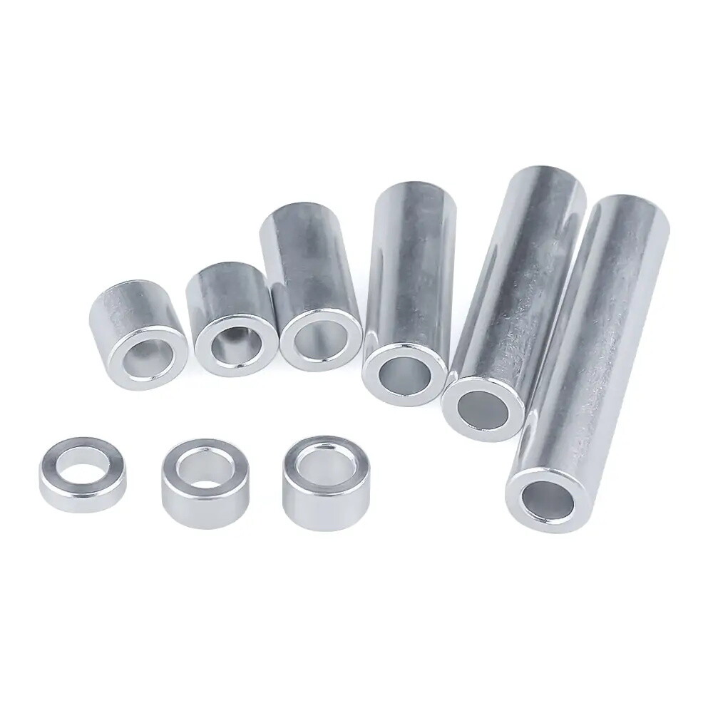 20pcs/lot M3/M4/M5/M6/M8 Aluminum Round Spacers Flat Washer Standoff Spacer