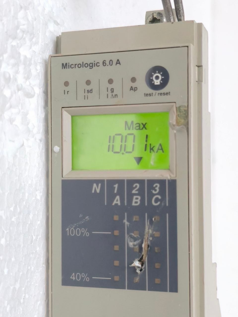 SCHNEIDER ELECTRIC 33073BA MICROLOGIC 6.0A CIRCUIT BREAKER DIGITAL TRIP UNIT AAV