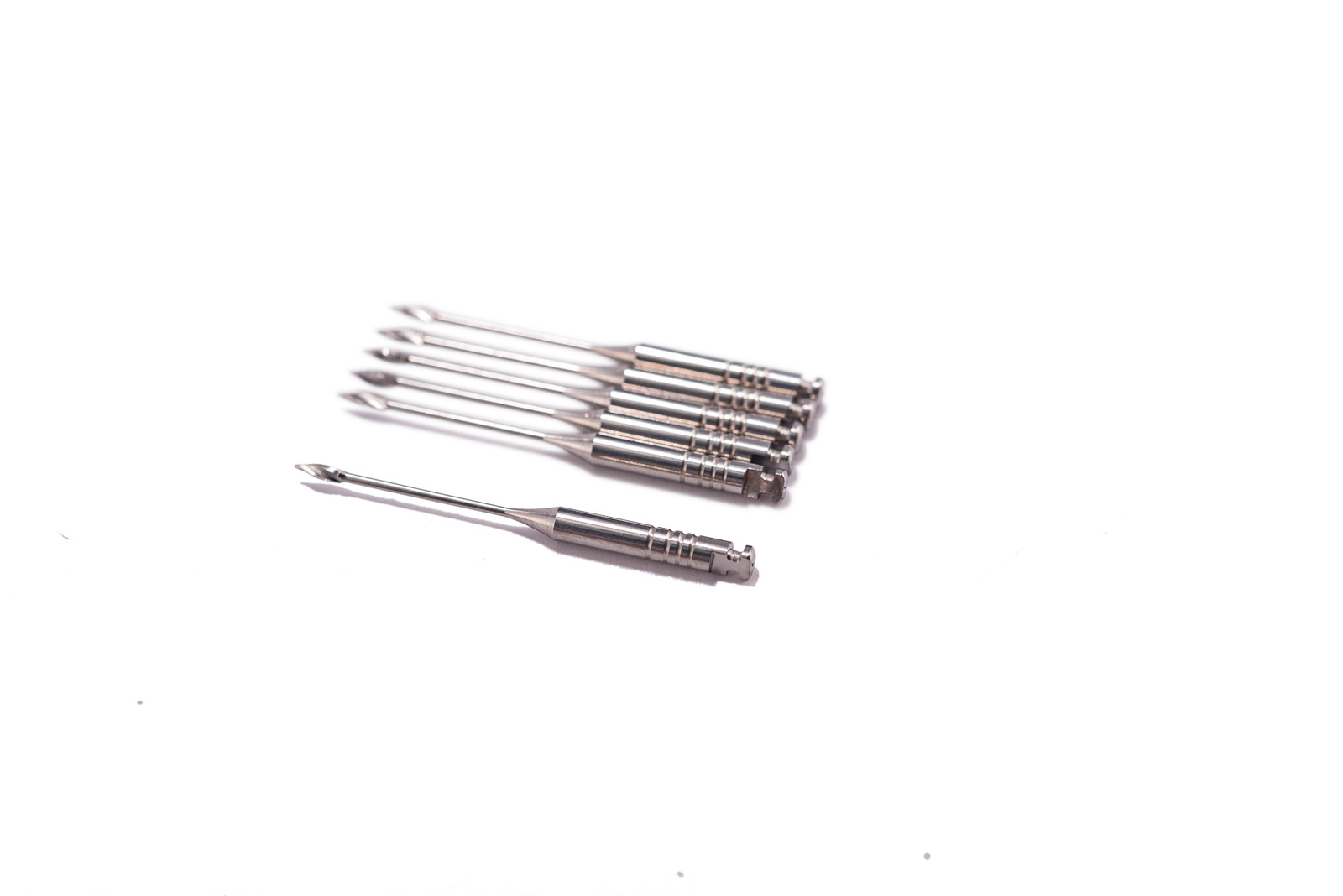 10PKs Dental Endo Peeso Reamers/Glidden Gates Spiral Burs Root Canal 1#-6# files
