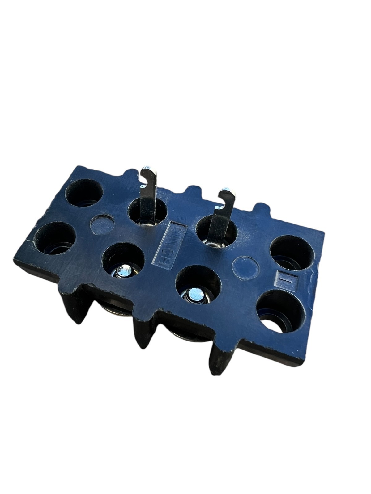 Barrier Strip Dual Barriers 2 Position Terminal CINCH Black 2 Screw Connectors