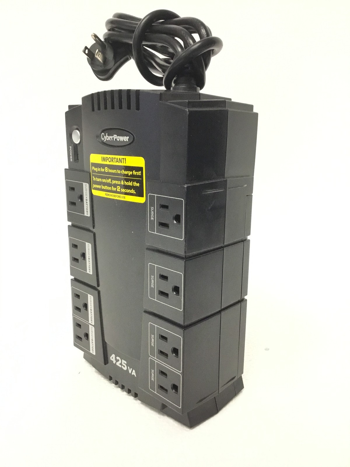 CyberPower CP425SLG 425VA UPS Battery Backup 8 Outlets USB FREE SHIPPING