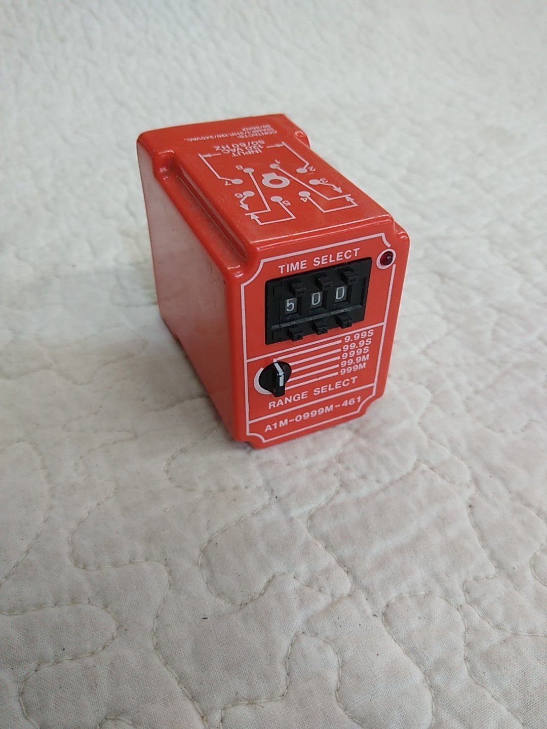 AMETEK A1M-0999M-461 / A1M0999M461 Solid State Timer. Works.