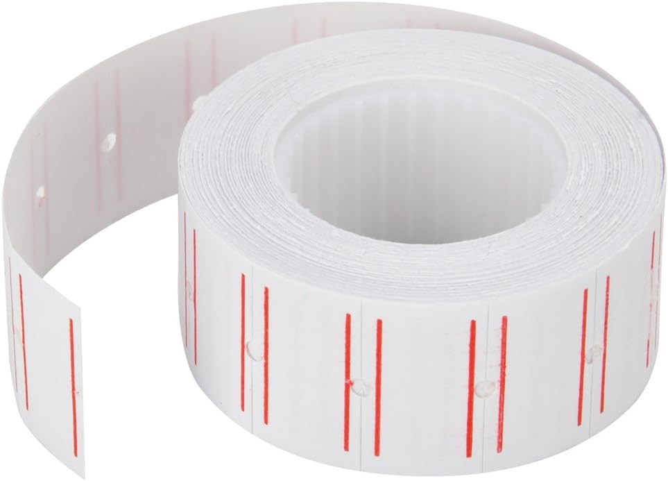Red Line Price Tag Labels 600 per Roll Compatible with MX-5500 M5500 AK813 HG979