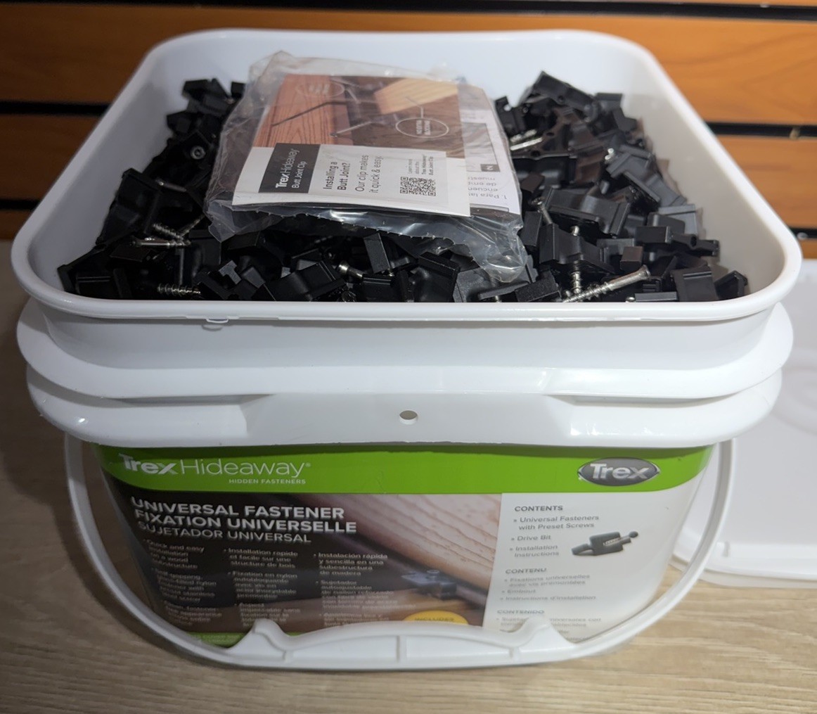Trex Hideaway Hidden Deck Universal Fasteners 500 sq.ft. DA00002 FREE SHIPPING