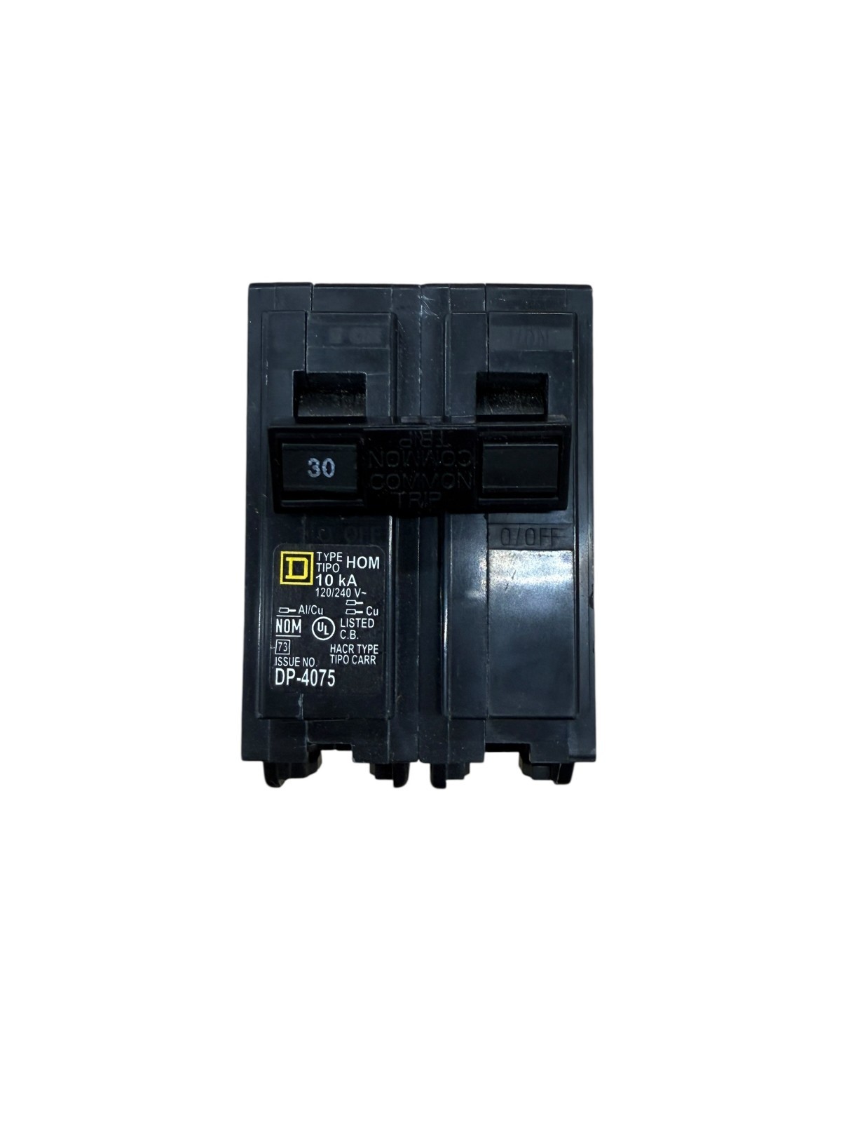 5 PCS Square D HOM230 Homeline 30 Amp 2-Pole Circuit Breaker 120/240V 30A 2-Pole