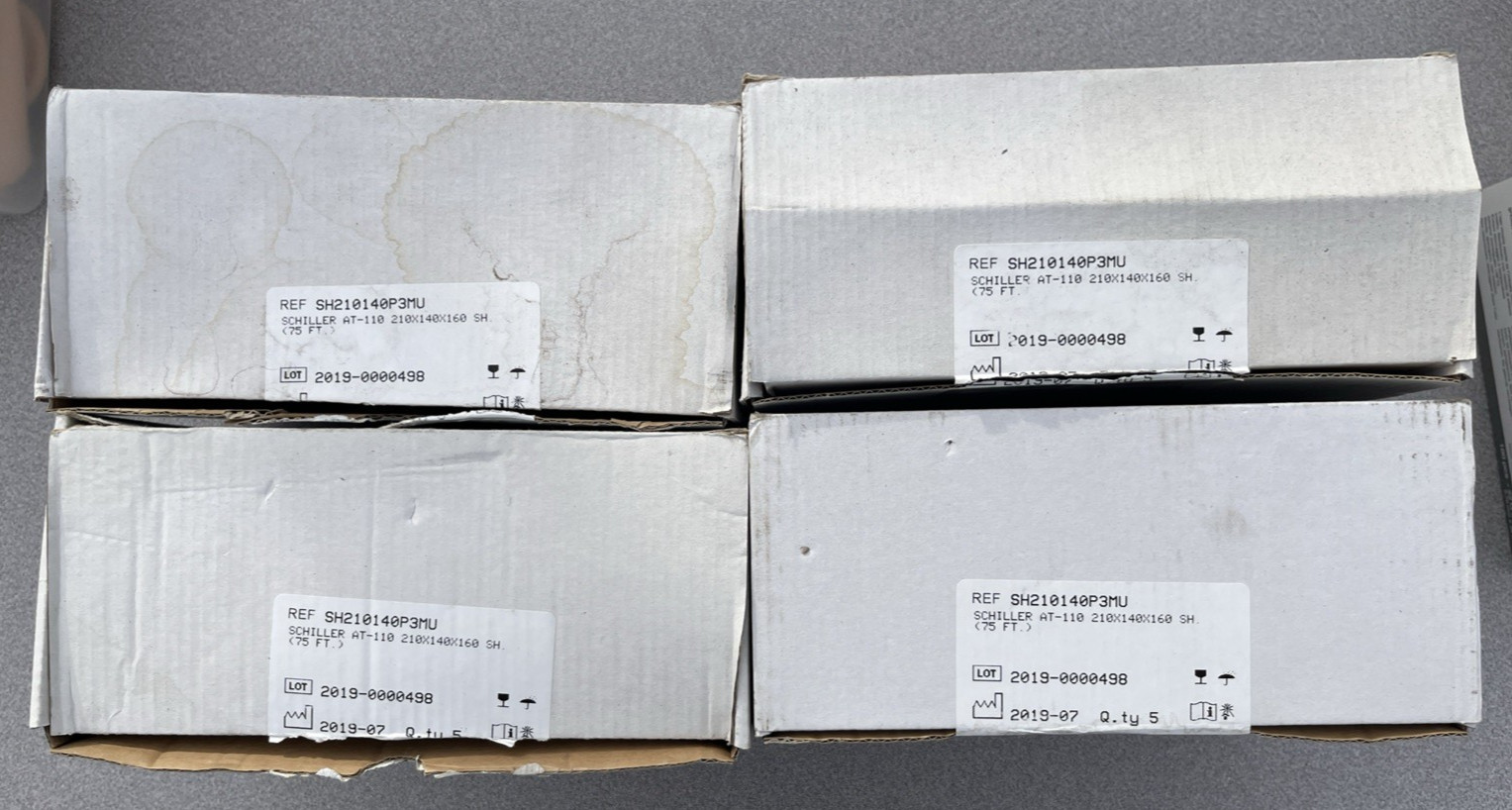 ECG Paper for Schiller AT110 & AT-10 Plus – 210mm X 140mm (2157023) PK 4