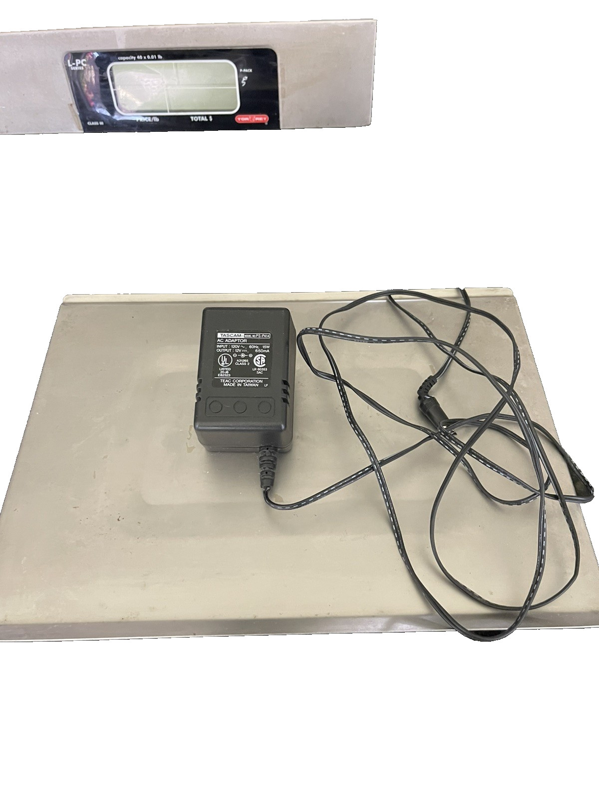 Torrey LPC 40L-HS 40 lb x 0.01 lb Portable Legal for Trade Price Computing Scale