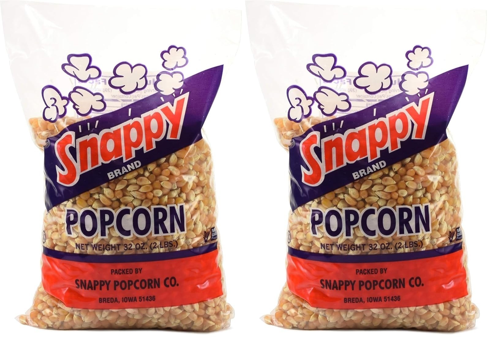 Yellow Popcorn Kernels for Popping, Non-GMO, 12.5 lb Bulk Bag