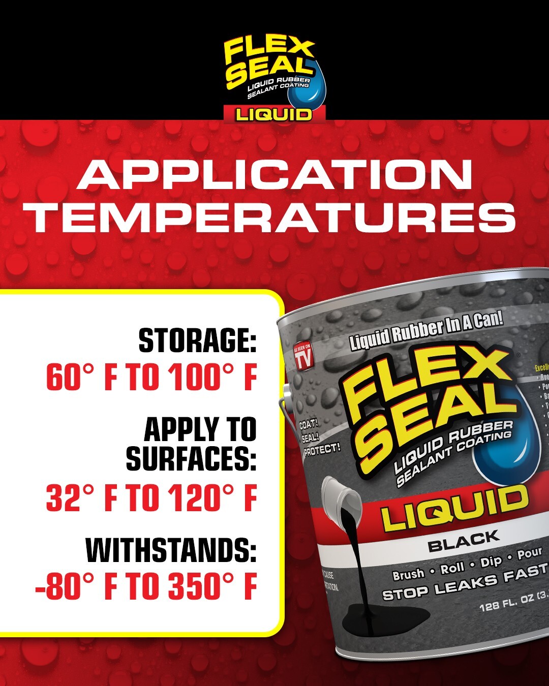 Flex Seal Liquid, 16 oz, Black, Liquid Rubber Coating Sealant