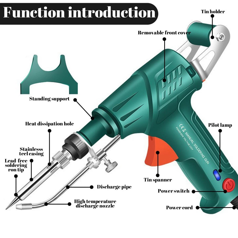 Green Internally Heated Industrial Laser Welding Tools, Handheld Welder