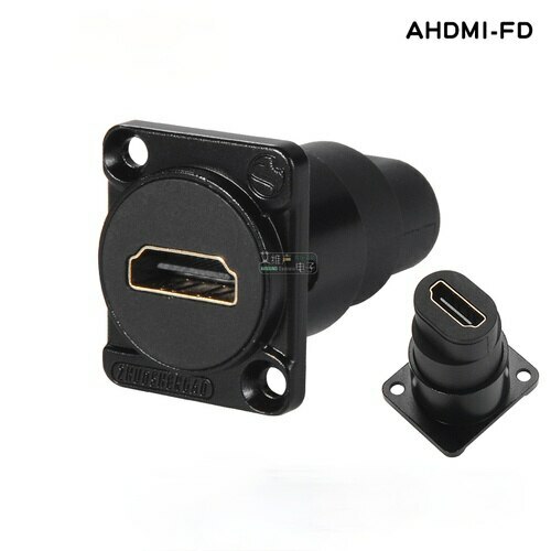 1Pcs D-type HDMI female to female signal stabilization module docking socket DIY