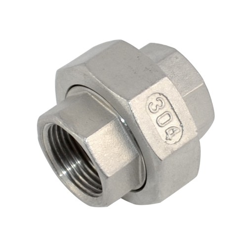 3/4″ 3/4 inch NPT Female thread Union Coupling Pipe Fitting stainless steel 304