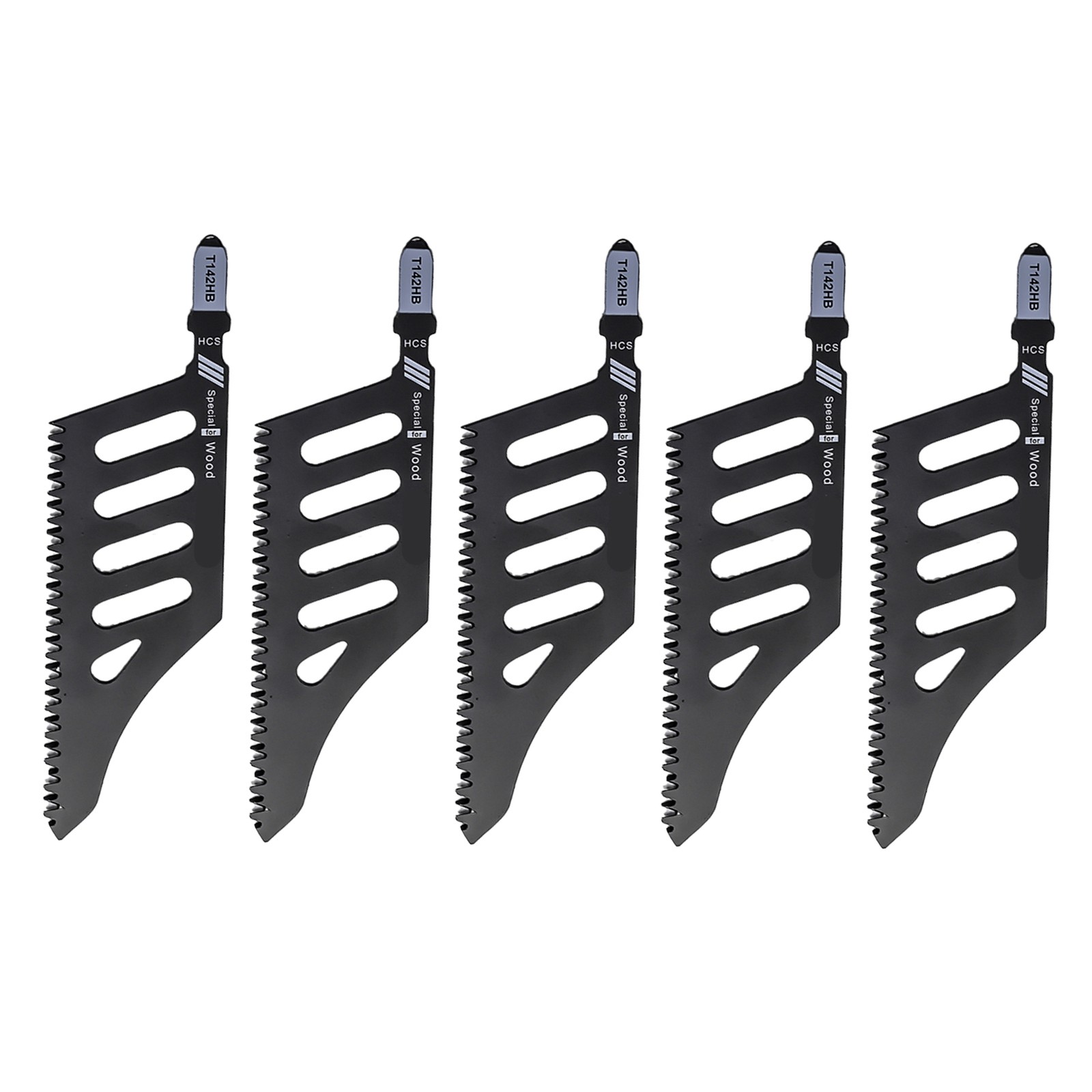 5 Pcs Flush Cutting Jigsaw Blade High Carbon Steel Irregular Curve Saw Blad Fit