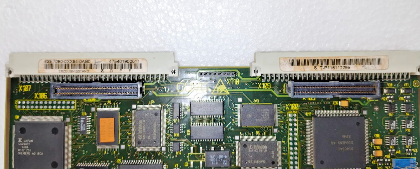 SIEMENS 6SE7090-0XX84-0AB0 CUVC CONTROL BOARD PCB INDUSTRIAL DRIVE MODULE