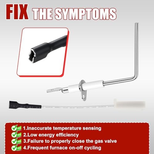 Furnace Flame Sensor Rod for Carrier/Bryant Payne – Replaces LH680014, LH680534,