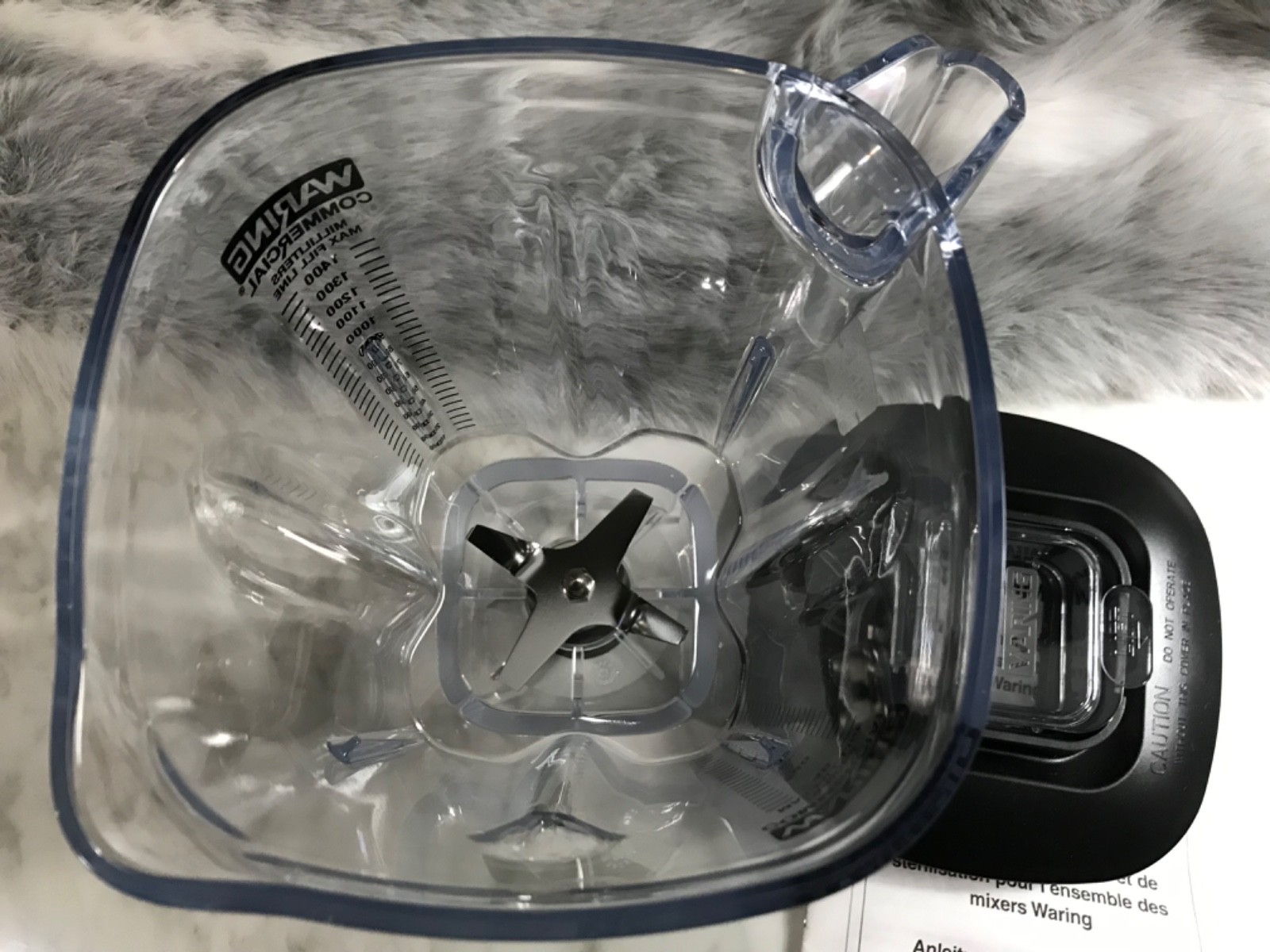 Waring CAC132 Commercial 48 oz Container BB300 Fit