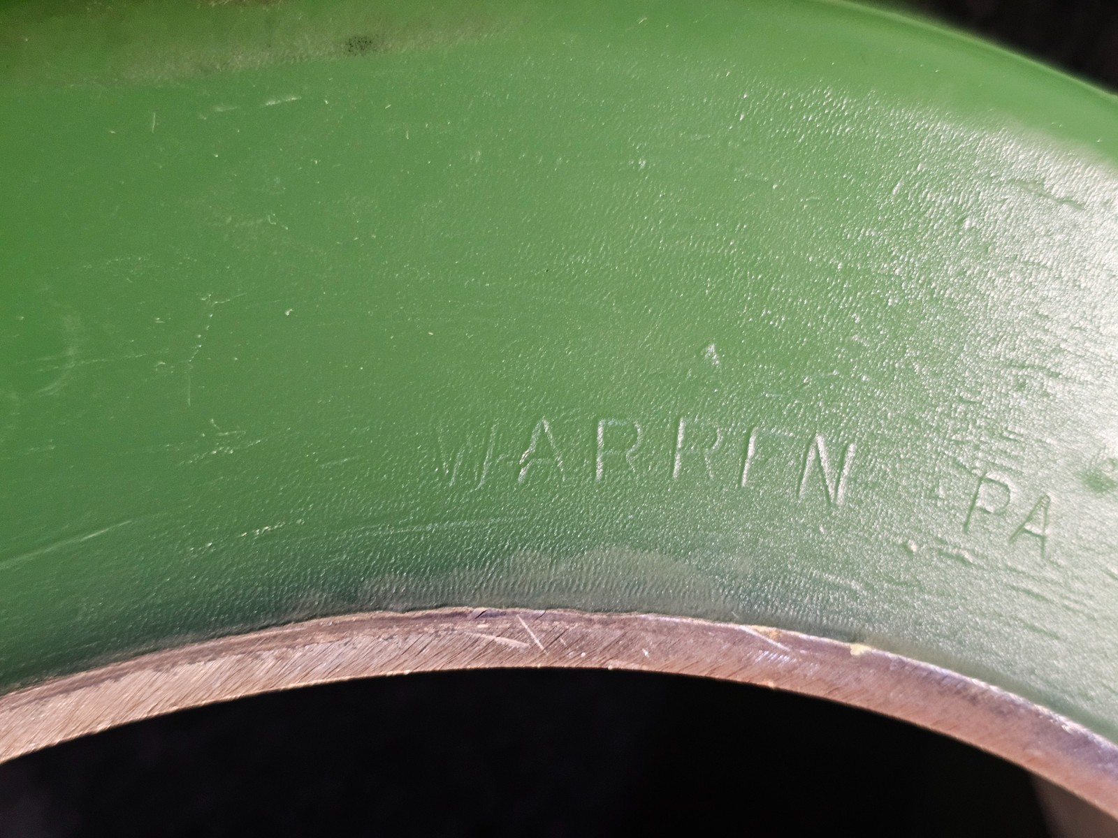 (QTY 1) Superior Tire P21600701055 Green Smooth Press-On Forklift Tire 16x7x10.5