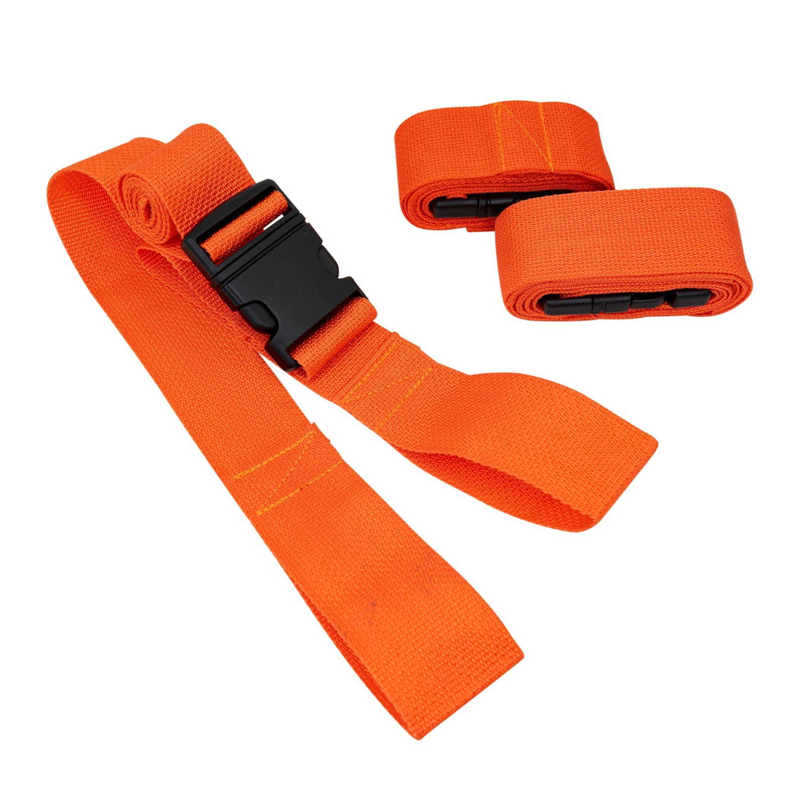 LINE2design Spine Board Straps – Disposable Backboard Straps Pack of 3 – Orange