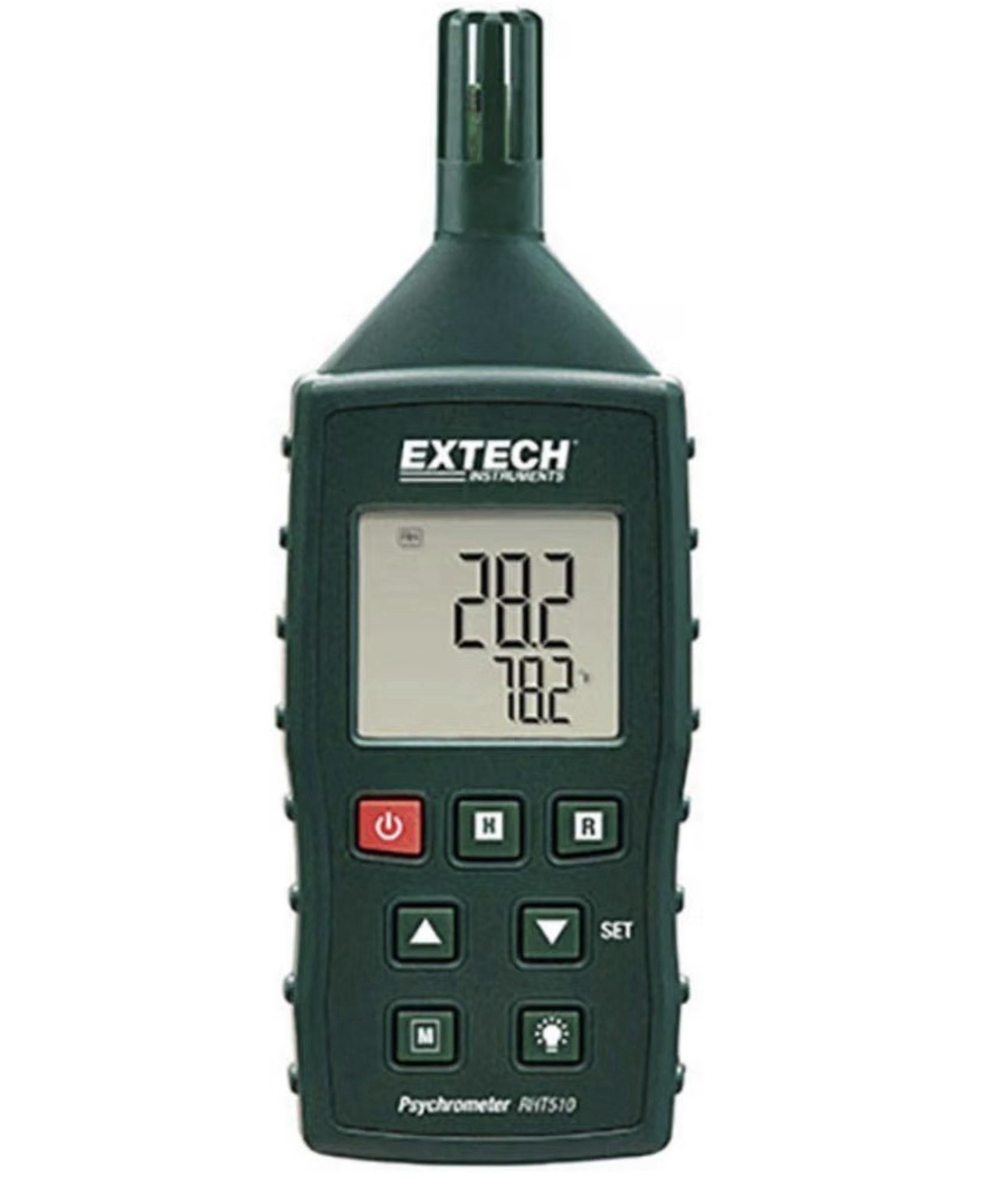 EXTECH RHT510 Digital Hygro-Thermometer Psychrometer Temperature Humidity Meter
