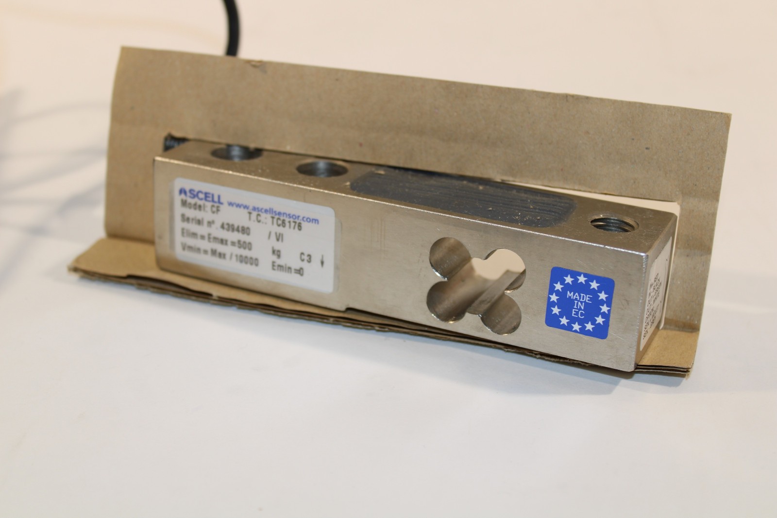 Ascell CF Load Cell 500kg NEW